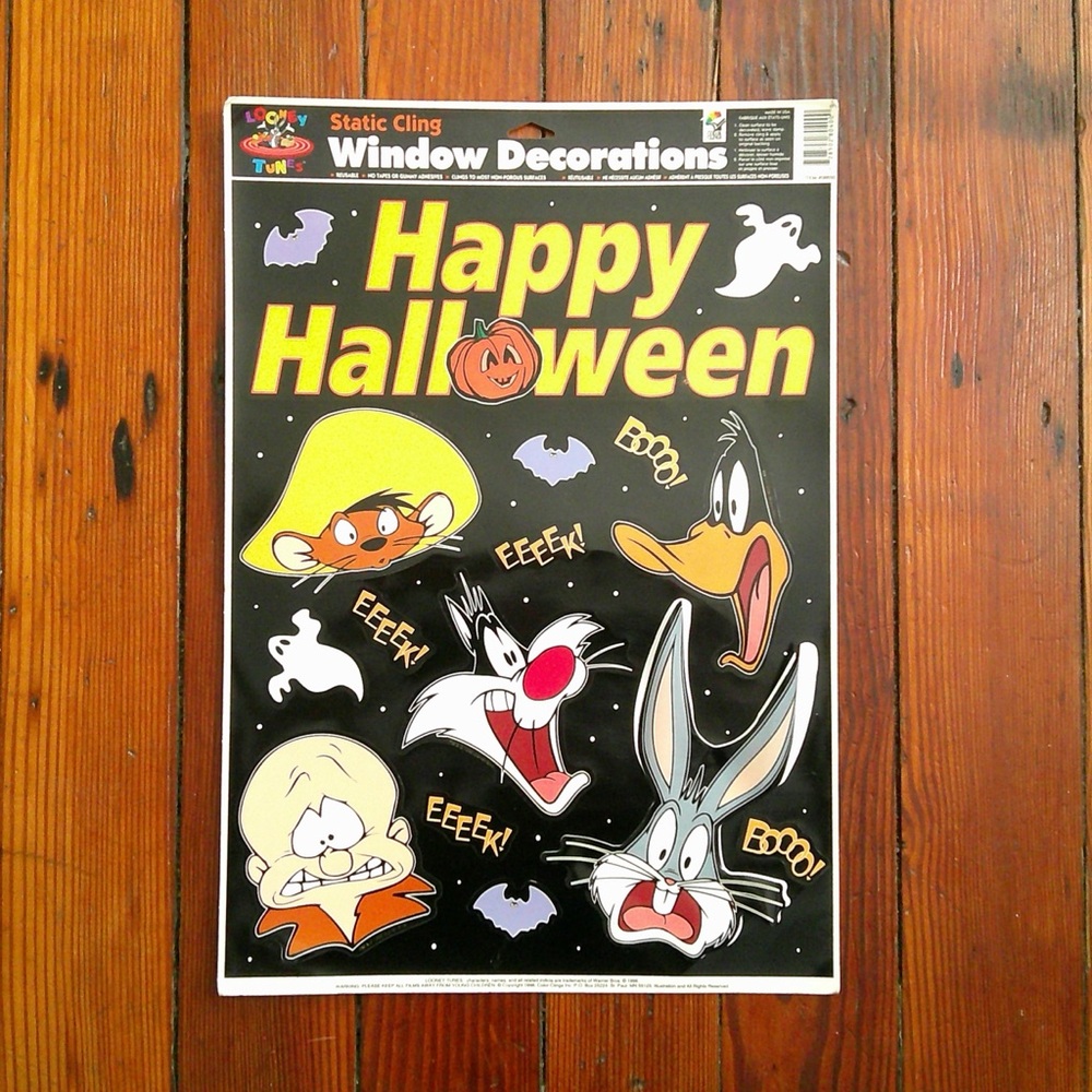 Color-Clings Looney Tunes Halloween Window Decorations
